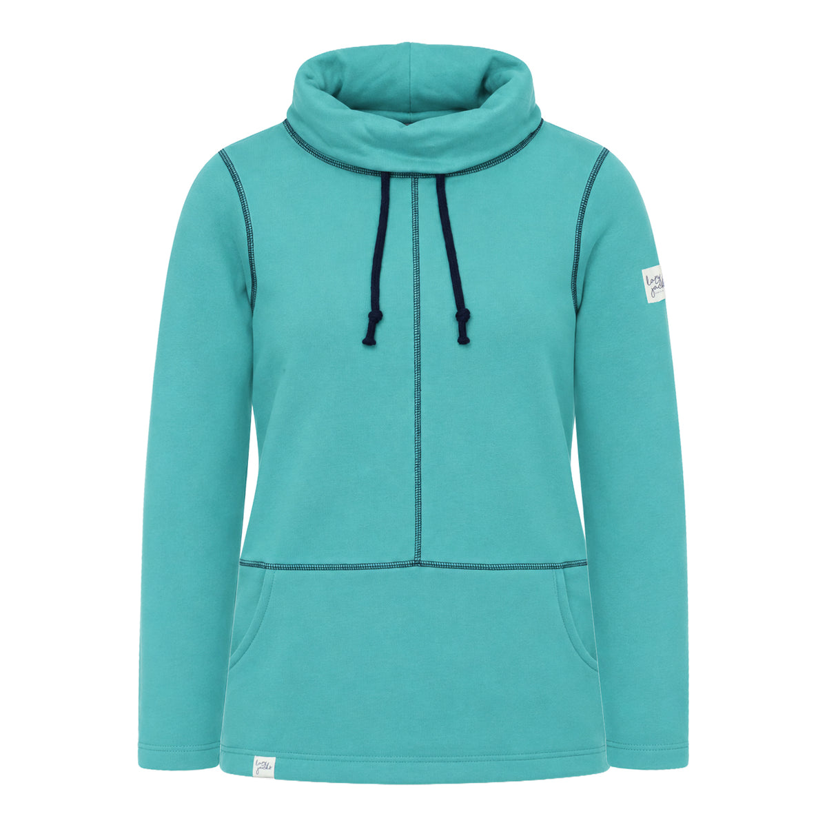LJ99 - Ladies Drawstring Sweatshirt - Sea Green
