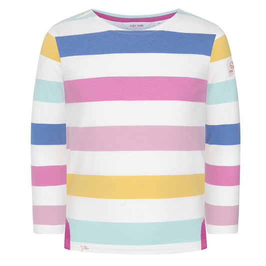 LJ97MC - Girls Long Sleeve Top - Pastel