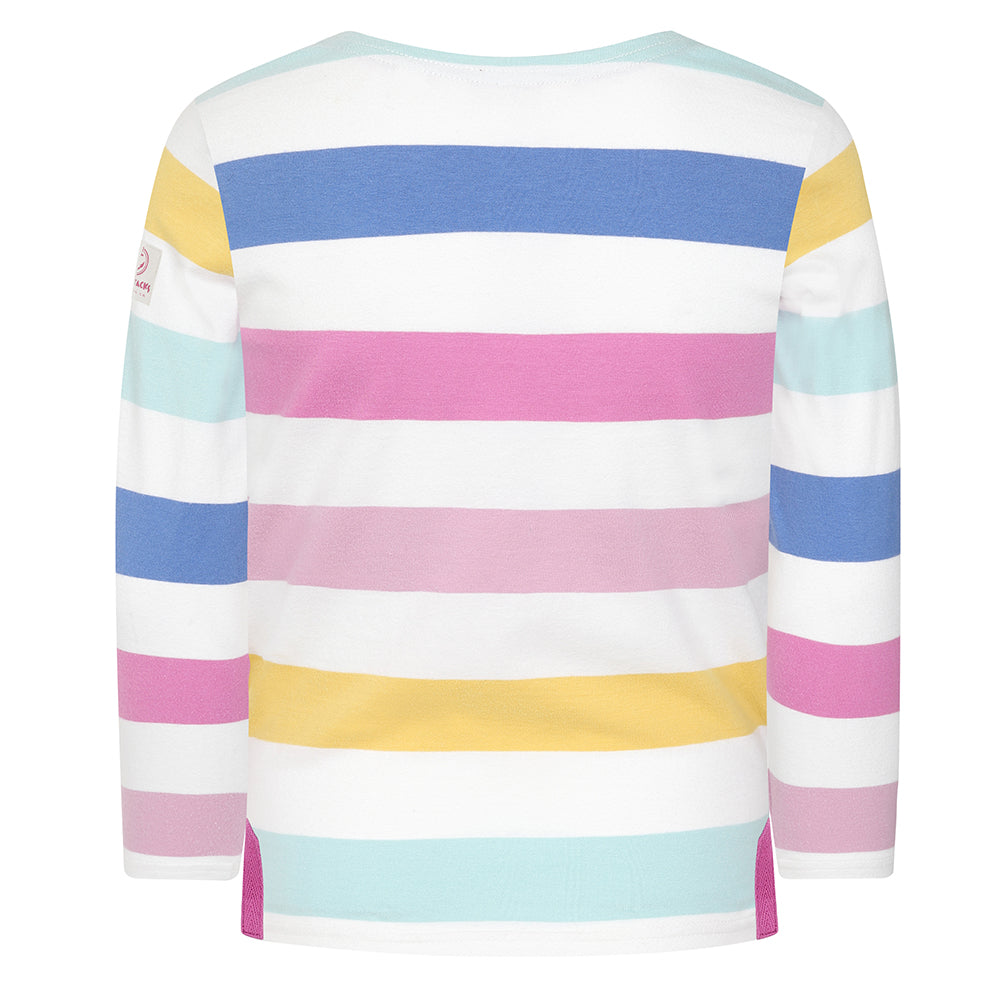 LJ97MC - Girls Long Sleeve Top - Pastel