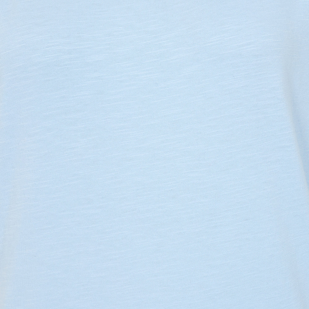 LJ163 - Ladies Roll Sleeve Tee - Sky