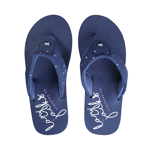 LJ232 - Ladies Foam Flip Flops - Spot