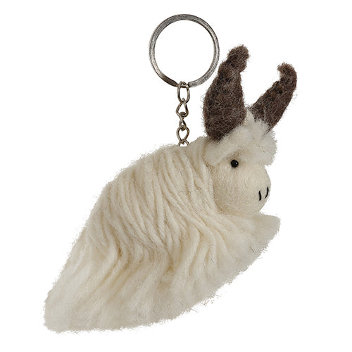 White Yak Key Ring