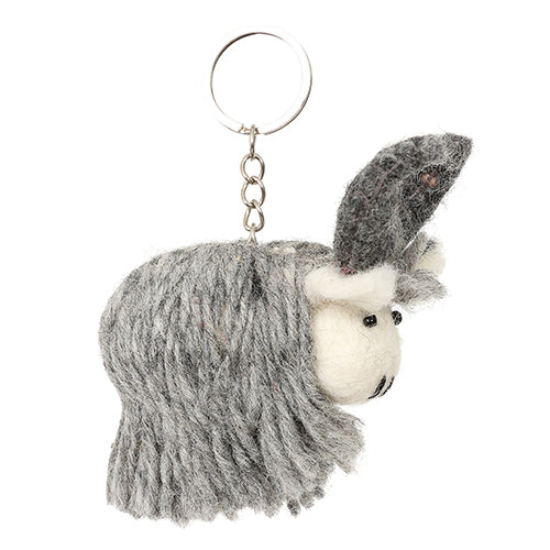 Grey Yak Key Ring
