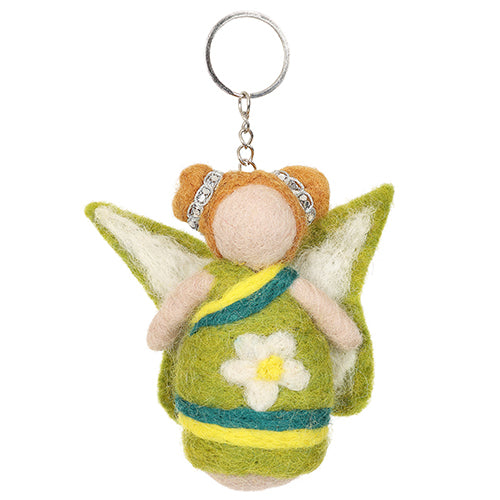 Green Fairy Key Ring