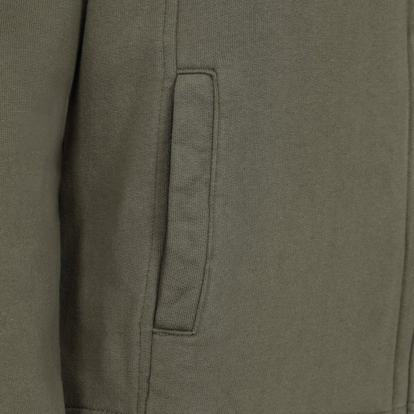 LJ33 - Ladies Full Zip Sweatshirt - Khaki