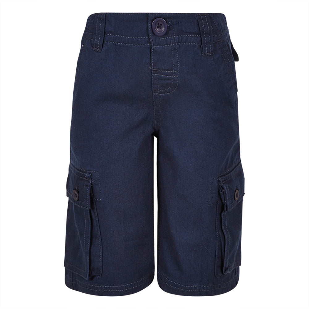LJ54C - Children's Cargo Shorts - Marine