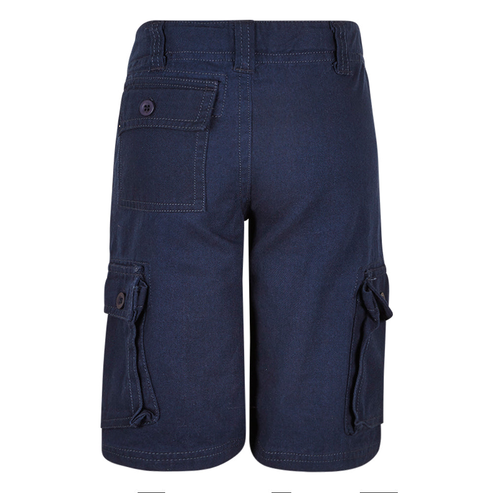 LJ54C - Children's Cargo Shorts - Marine