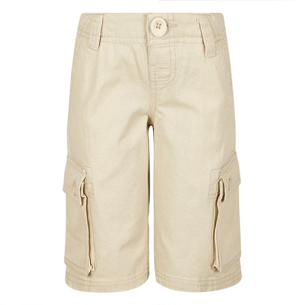 LJ54C - Children's Cargo Shorts - Stone