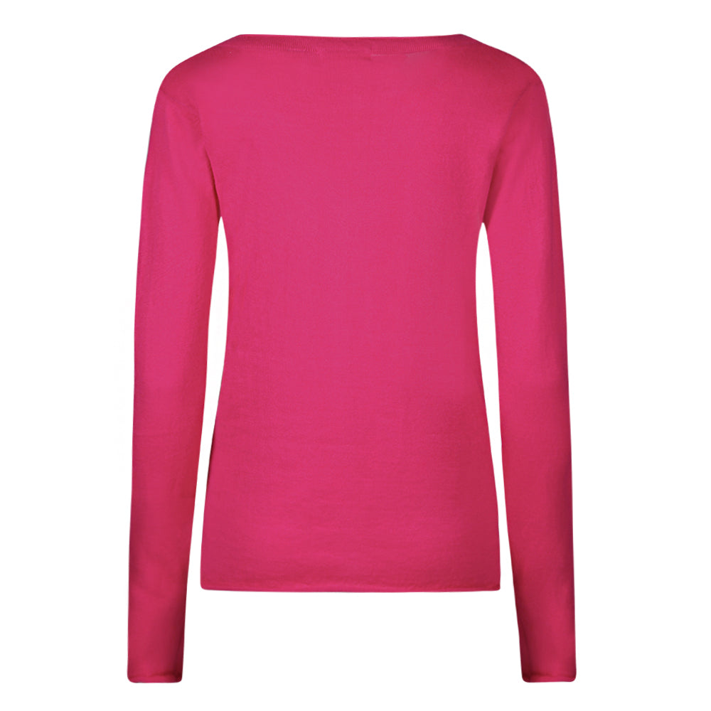 LJ125 - Knitted Cardigan - Lipstick