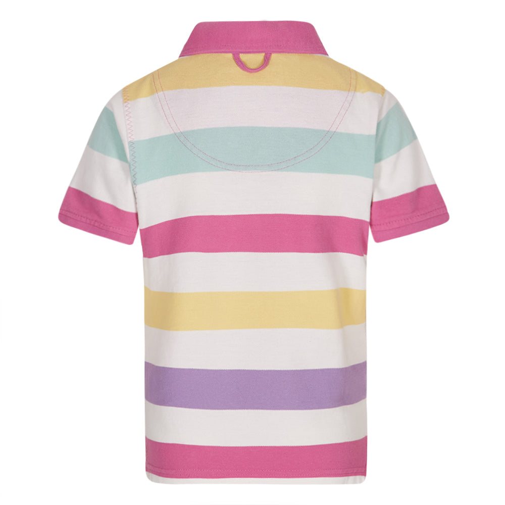 LJ22CE - Girls Polo Shirt - Multi