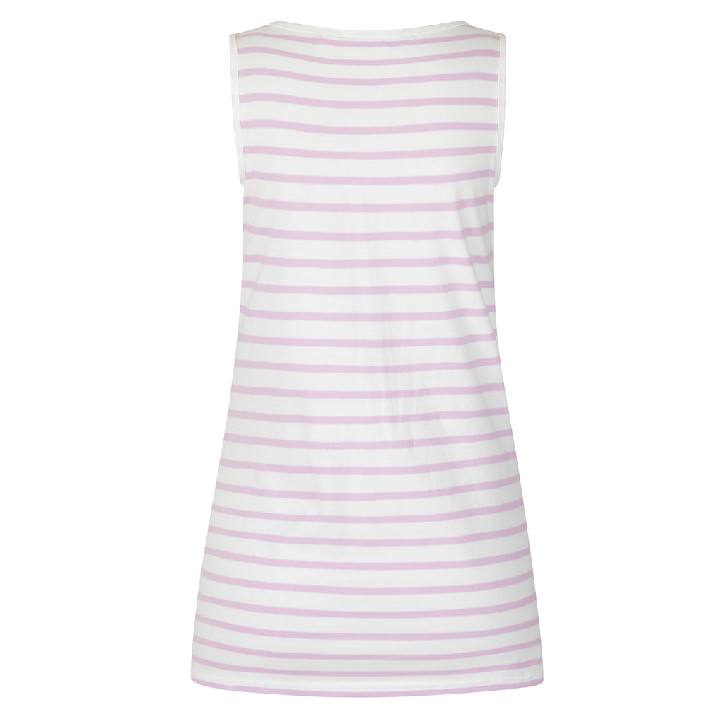 LJ110 - Ladies Cotton Cami - Chalky Pink