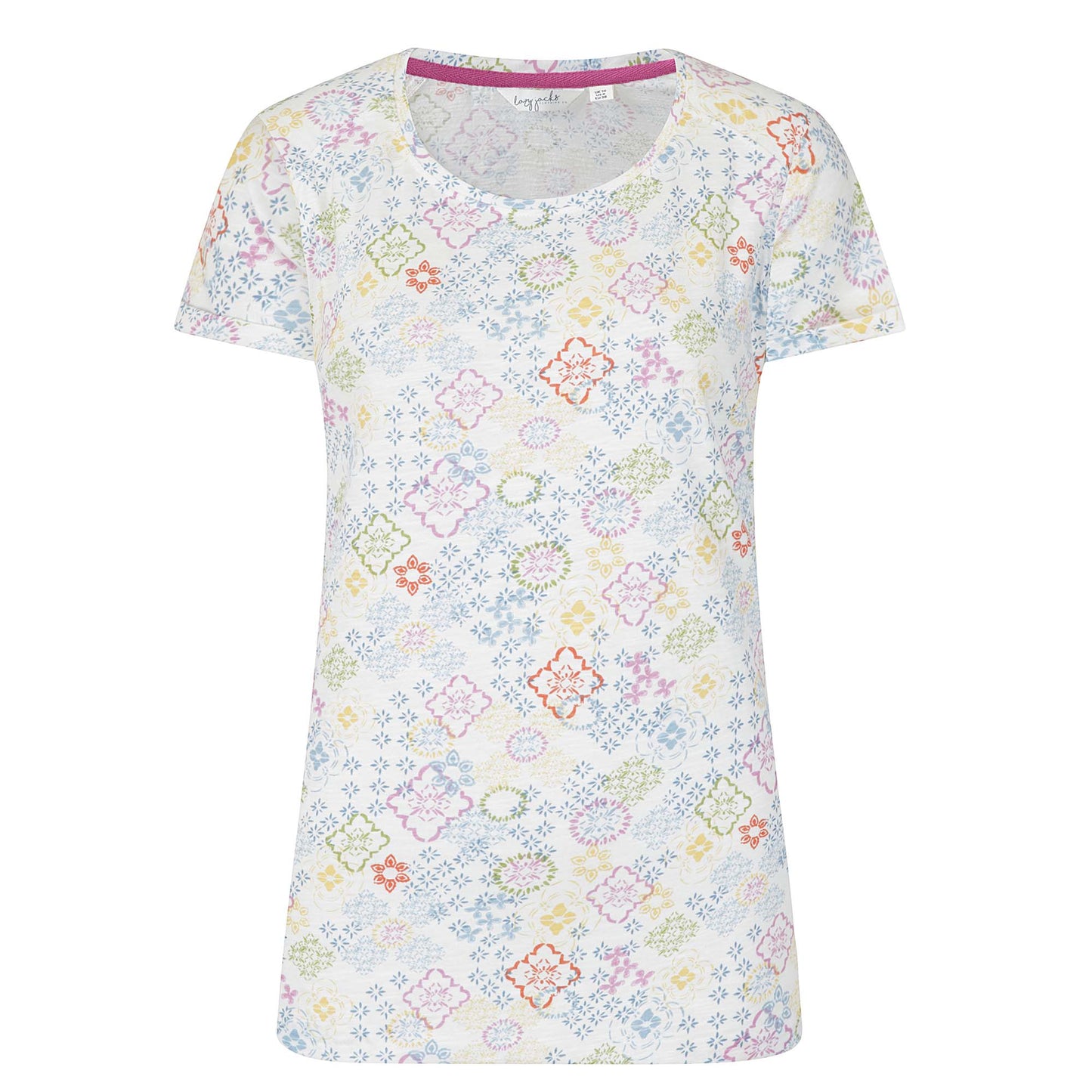LJ163A - Ladies Printed T-Shirt - Moroccan