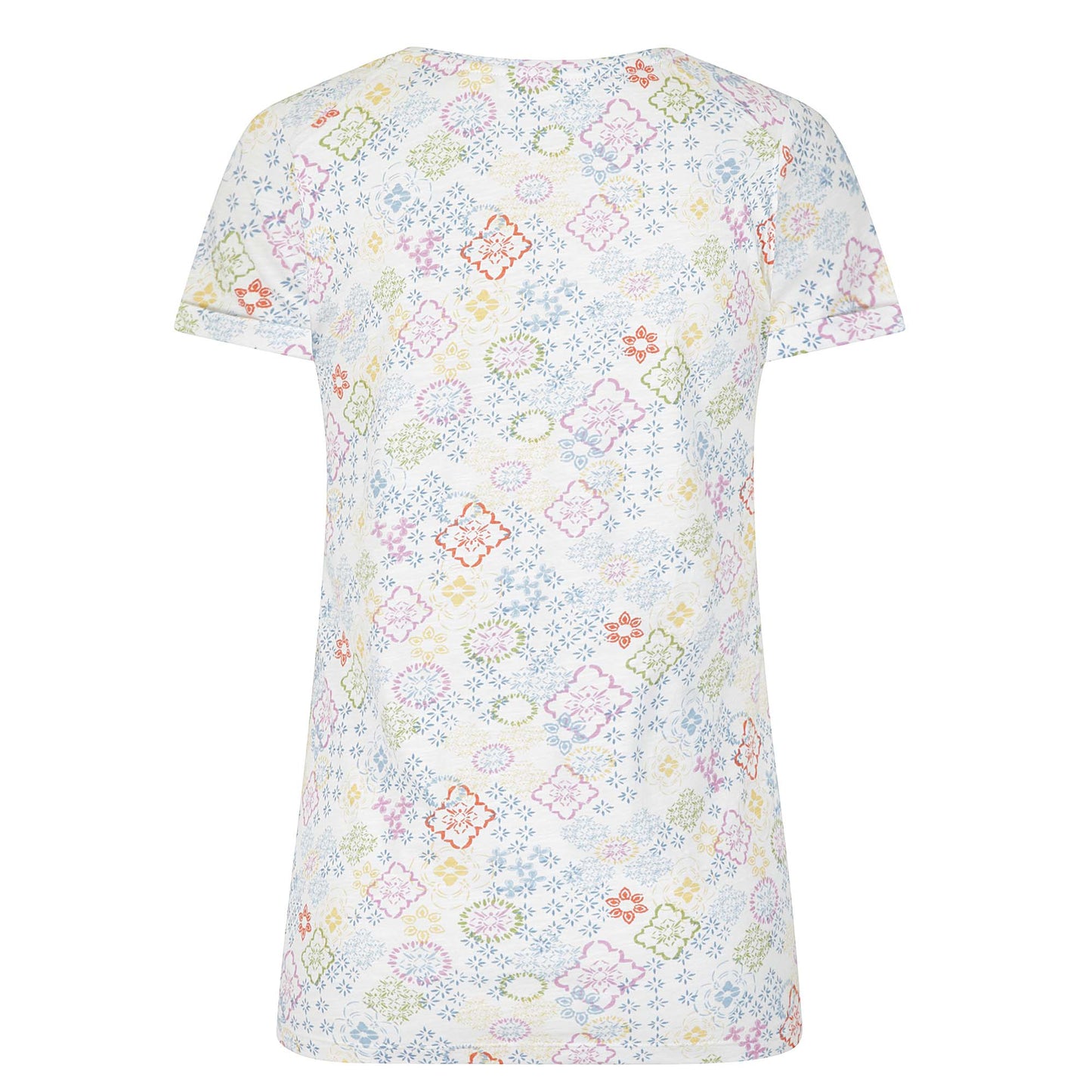 LJ163A - Ladies Printed T-Shirt - Moroccan