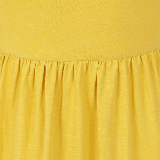LJ374C - Girls Cotton Dress - Gorse