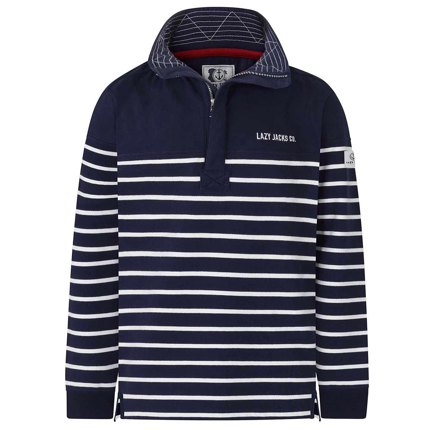 LJ39P - Men's Quarter Zip Sweatshirt - Marine