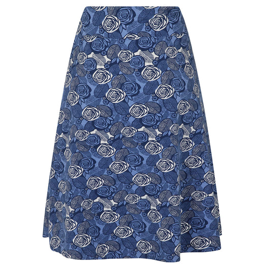 LJ41 - Printed Jersey Skirt - Rose