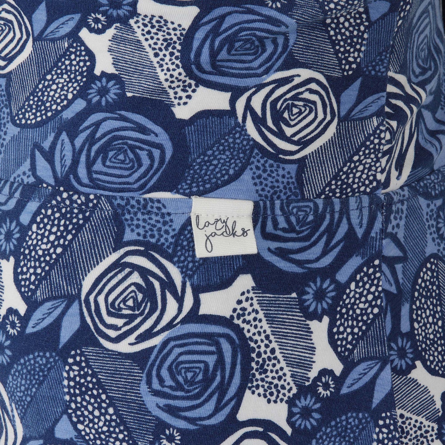 LJ41 - Printed Jersey Skirt - Rose