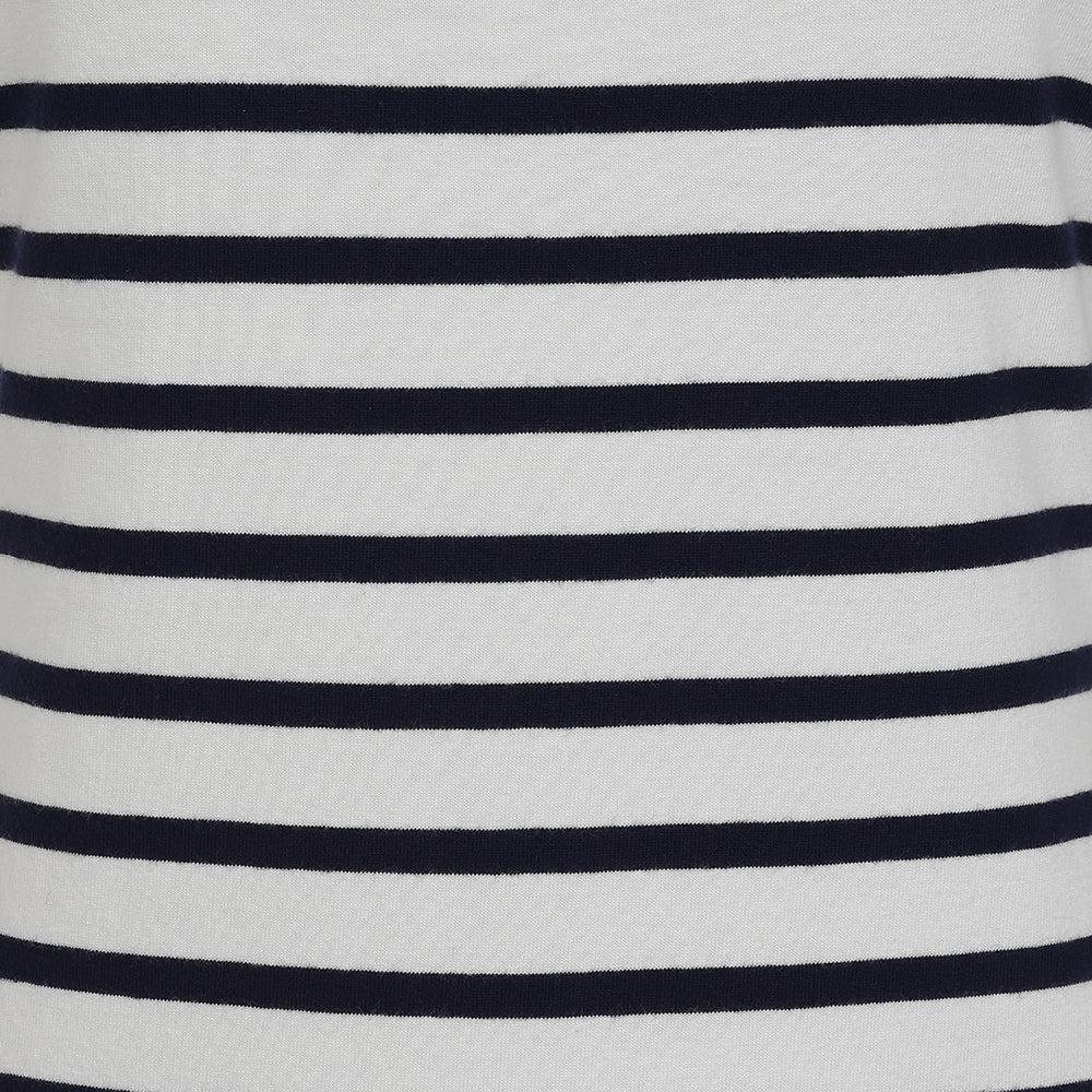 LJ115 - Ladies Striped T-Shirt Dress - Marine