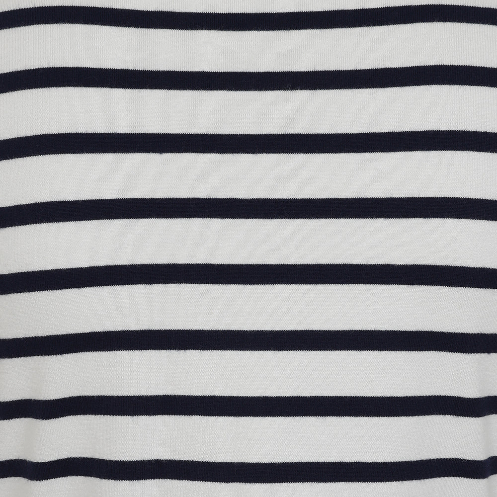 LJ115 - Ladies Striped T-Shirt Dress - Marine