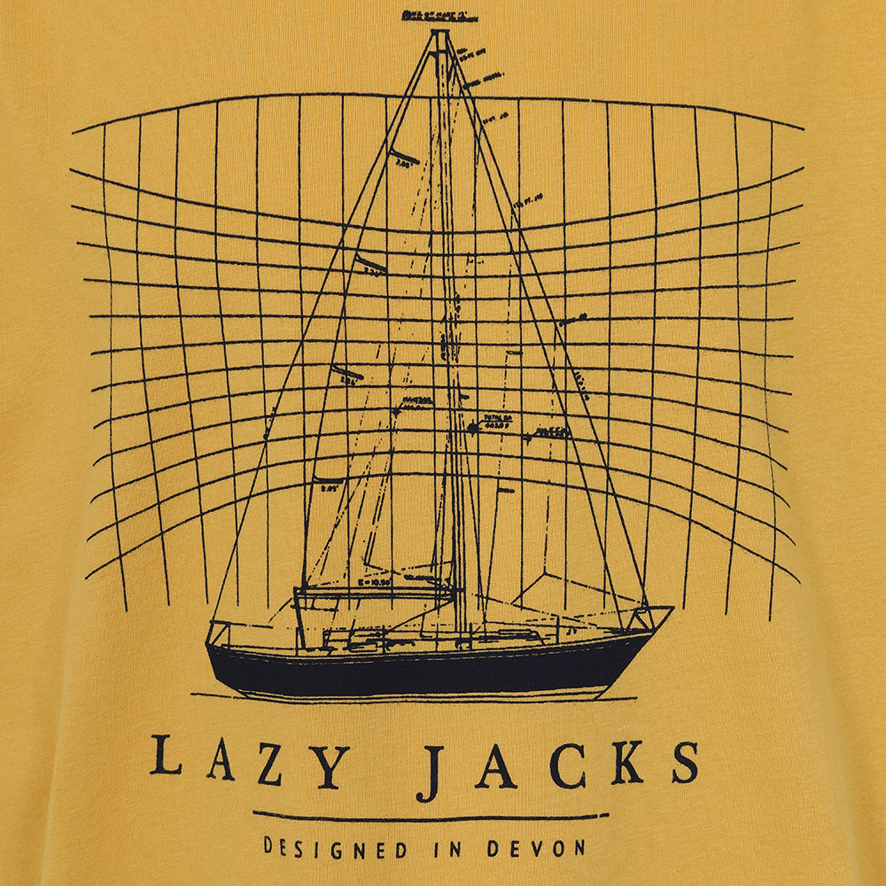 LJ15C - Boys Printed T-Shirt - Maize
