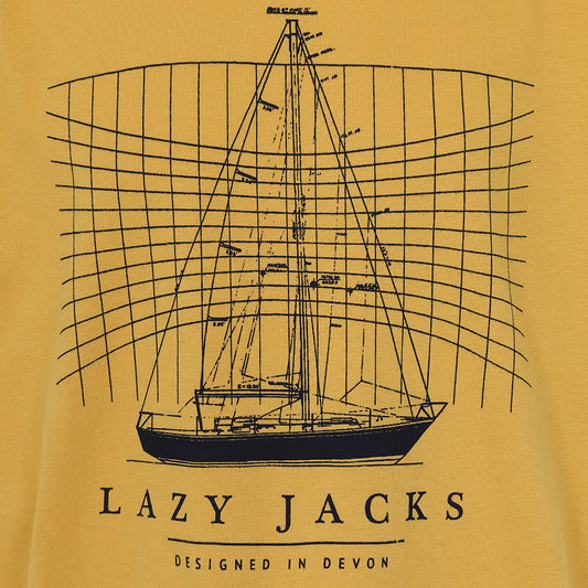 LJ15C - Boys Printed T-Shirt - Maize