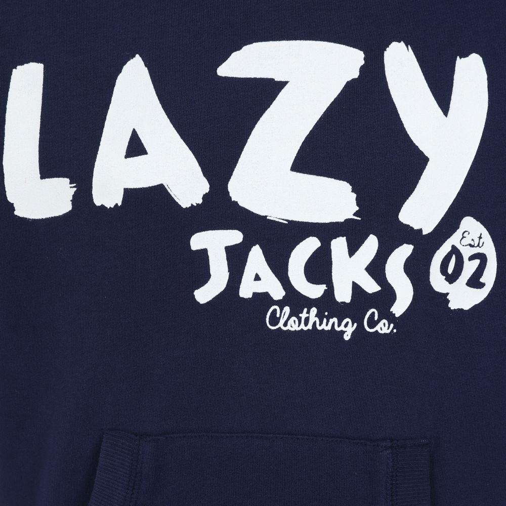LJ21C - Boy's Hooded Sweatshirt - Marine