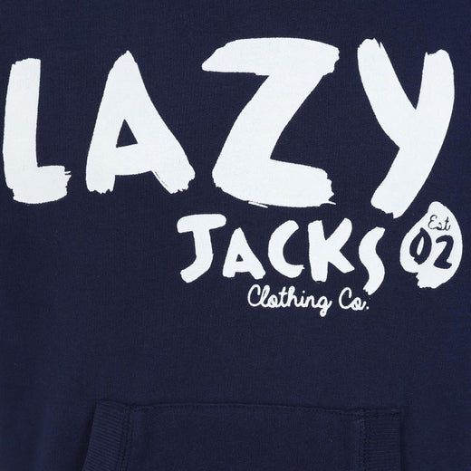 LJ21C - Boy's Hooded Sweatshirt - Marine