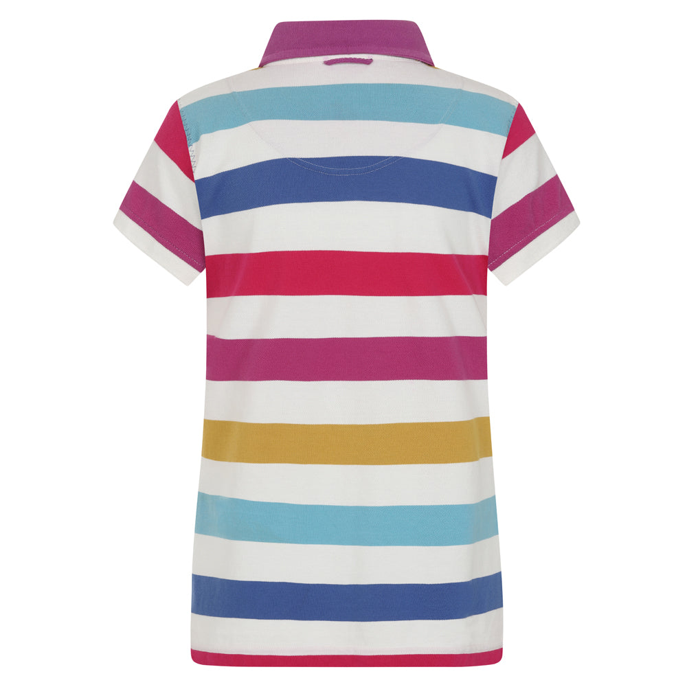 LJ22 - Ladies Polo Top - Multi