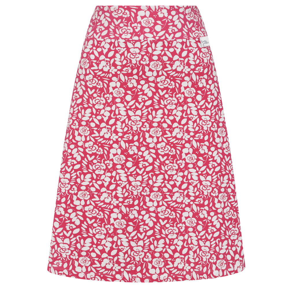 LJ41 - Jersey Skirt - Bouquet