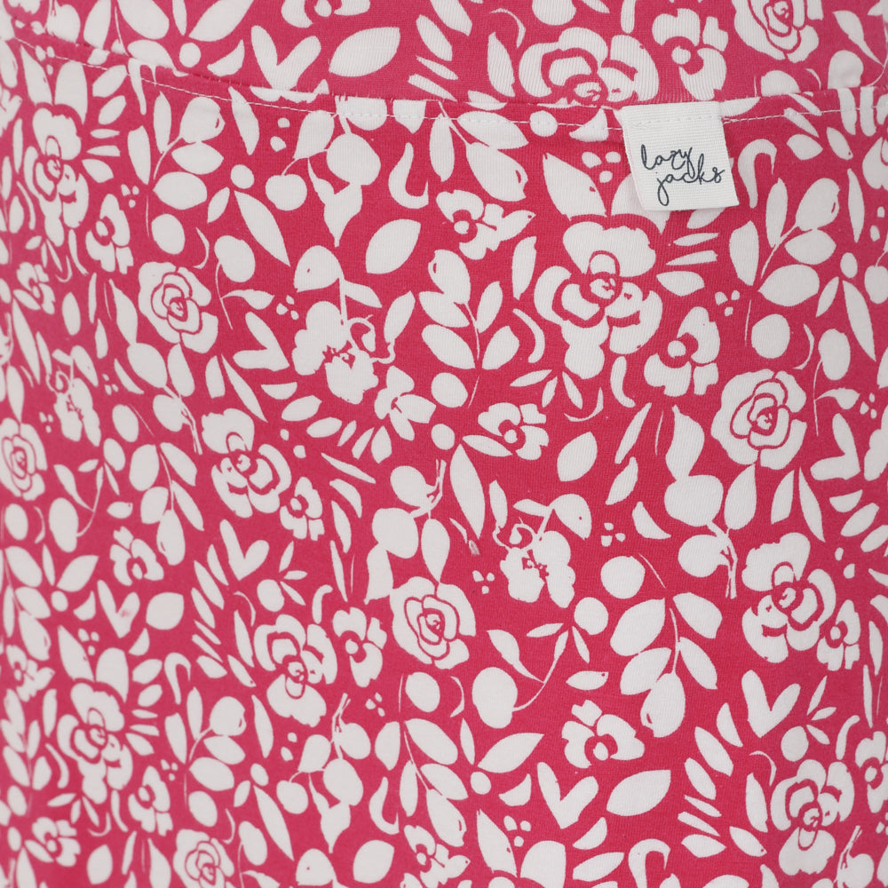 LJ41 - Jersey Skirt - Bouquet