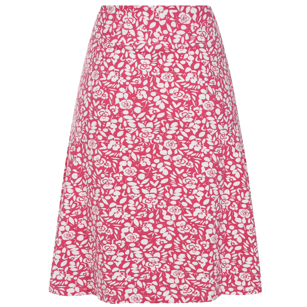 LJ41 - Jersey Skirt - Bouquet