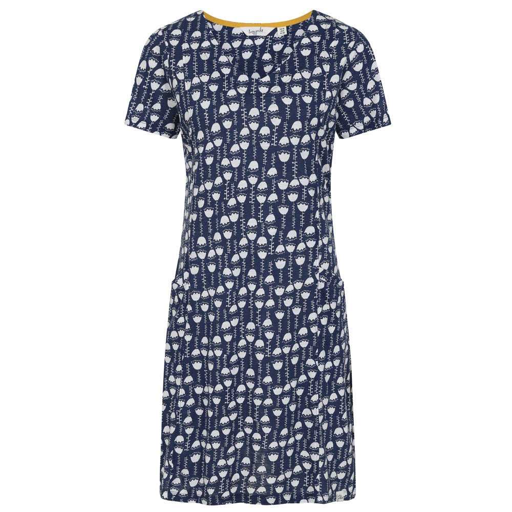 LJ504 - Ladies V-Neck Dress - Seedling