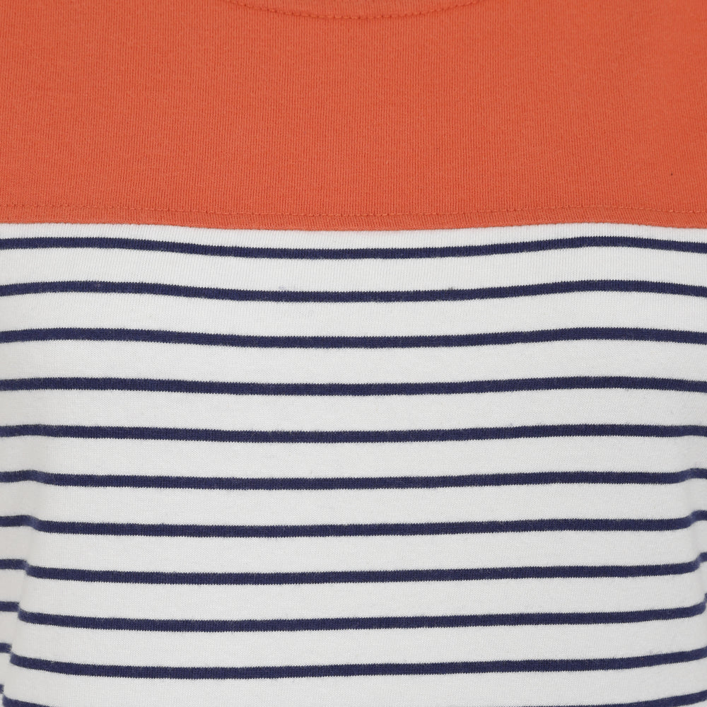 LJ8 - Ladies Short Sleeve Breton - Orange