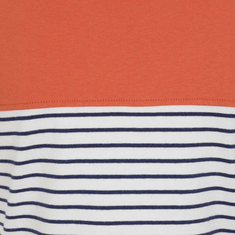 LJ8 - Ladies Short Sleeve Breton - Orange