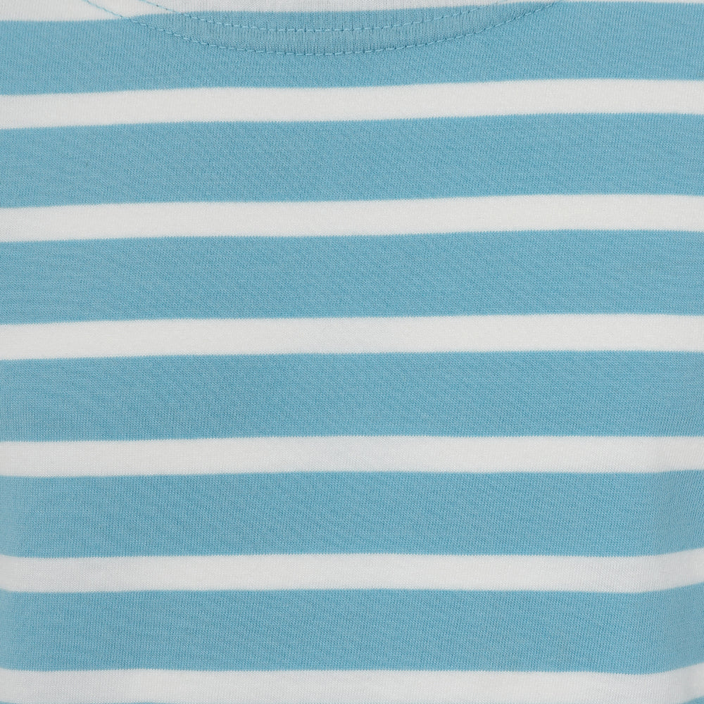 LJ97C - Girls Long Sleeve Breton Top - Reef