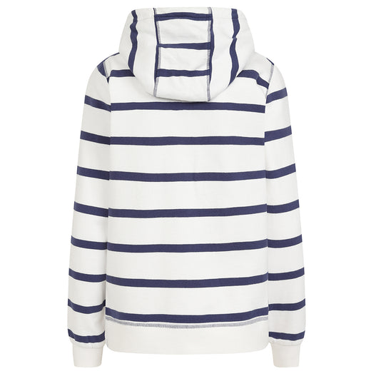LJ101S - Ladies Striped Full Zip Hoody - Twilight
