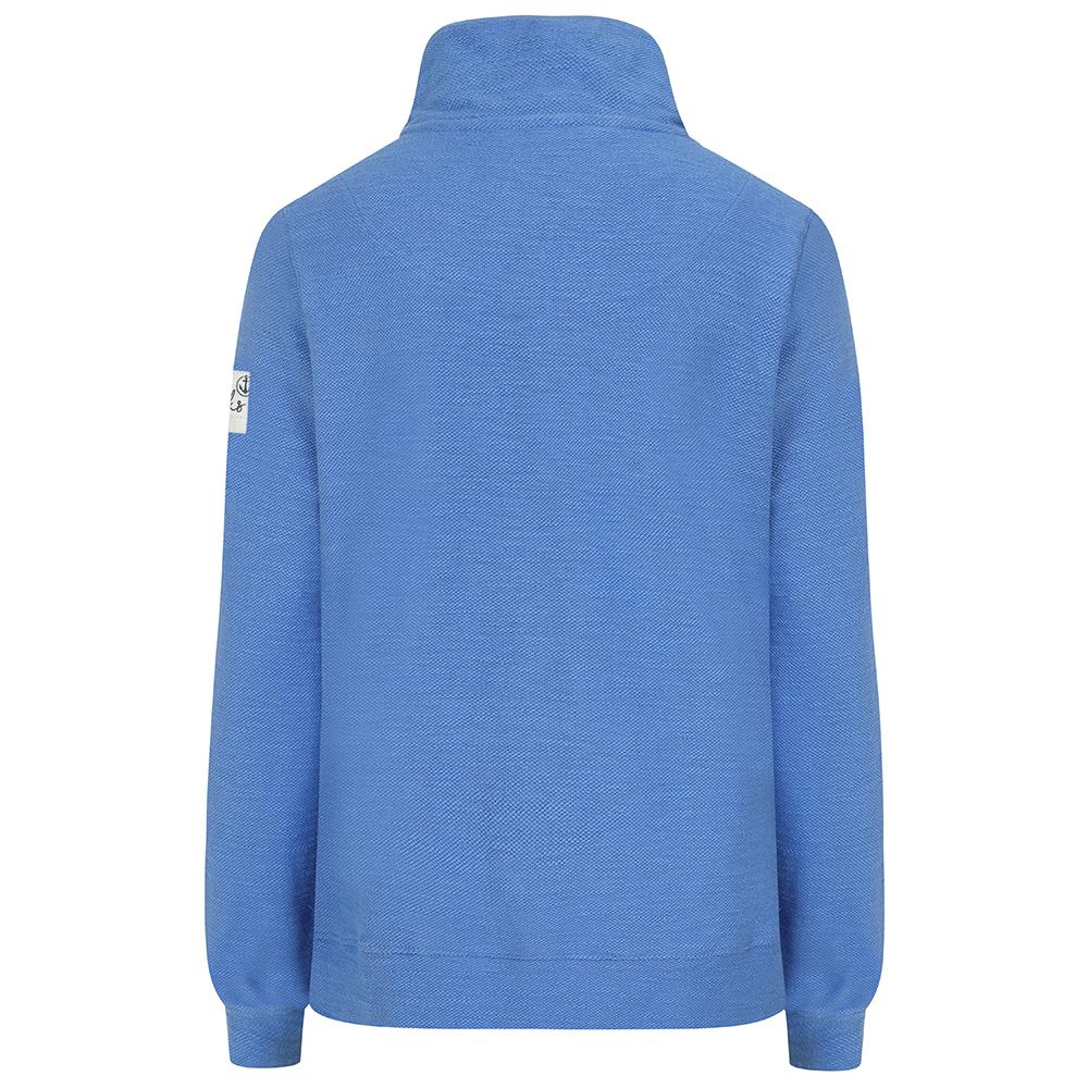 LJ109 - Ladies Textured Sweatshirt - Azure