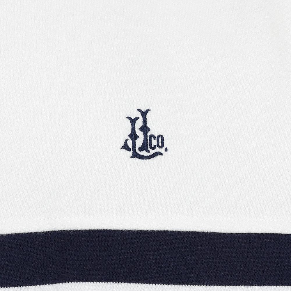 LJ25 - Men's Quarter Zip Sweatshirt - White