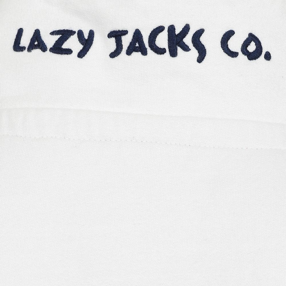 LJ25 - Men's Quarter Zip Sweatshirt - White