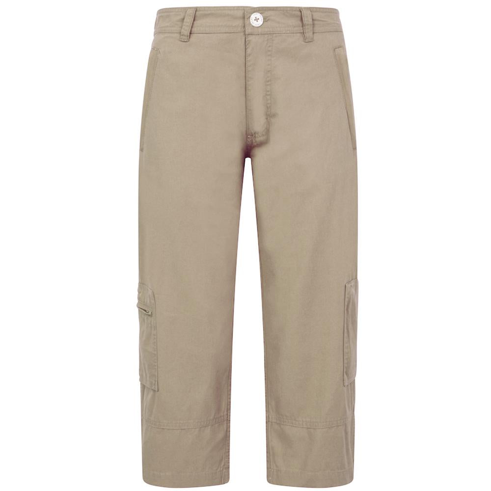 LJ4 - Ladies 3/4 Length Trousers - Stone