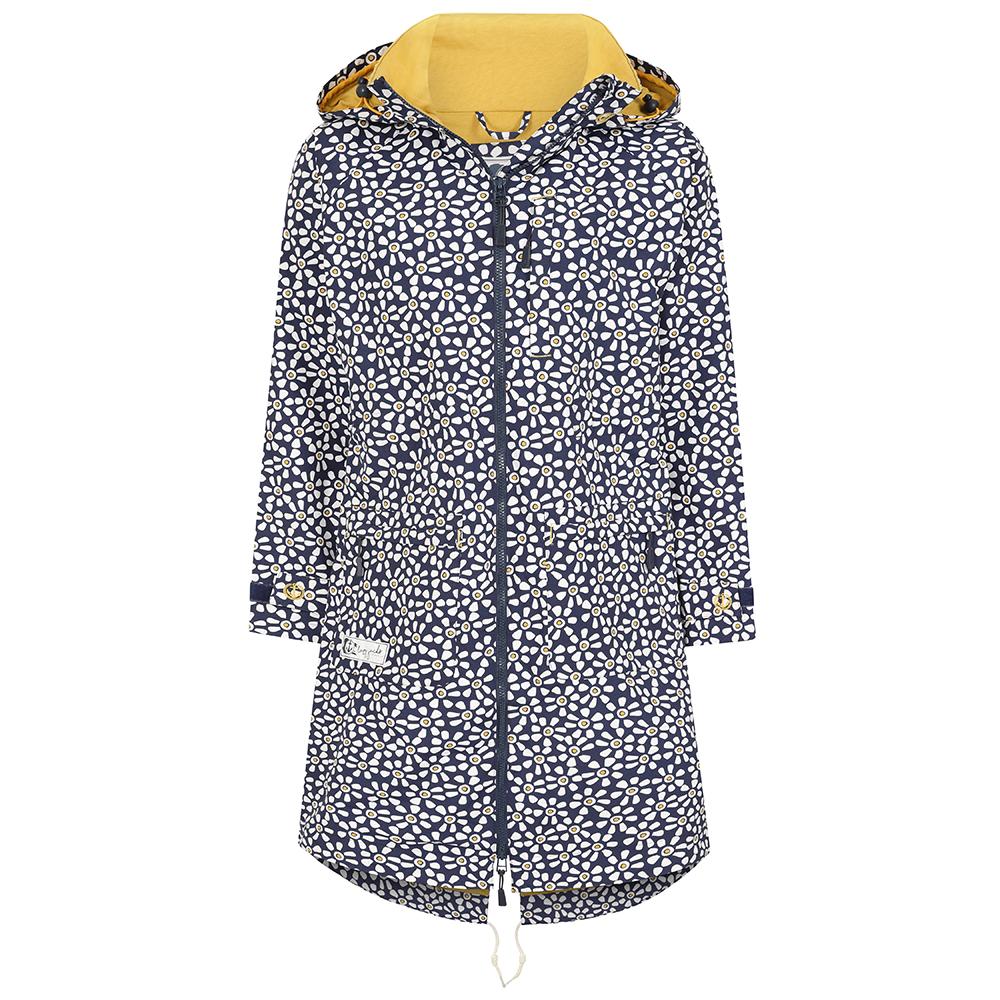 LJ67P - Ladies Longline Waterproof Jacket - Daisy