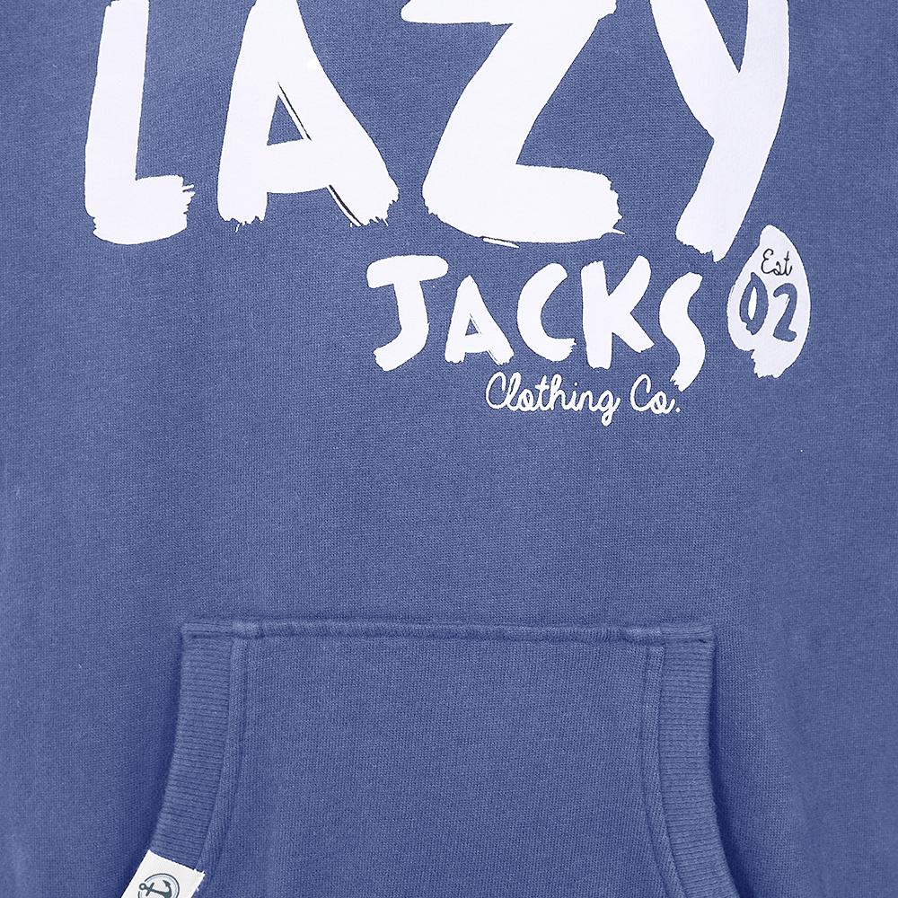 LJ21C - Boys Hooded Sweatshirt - Denim