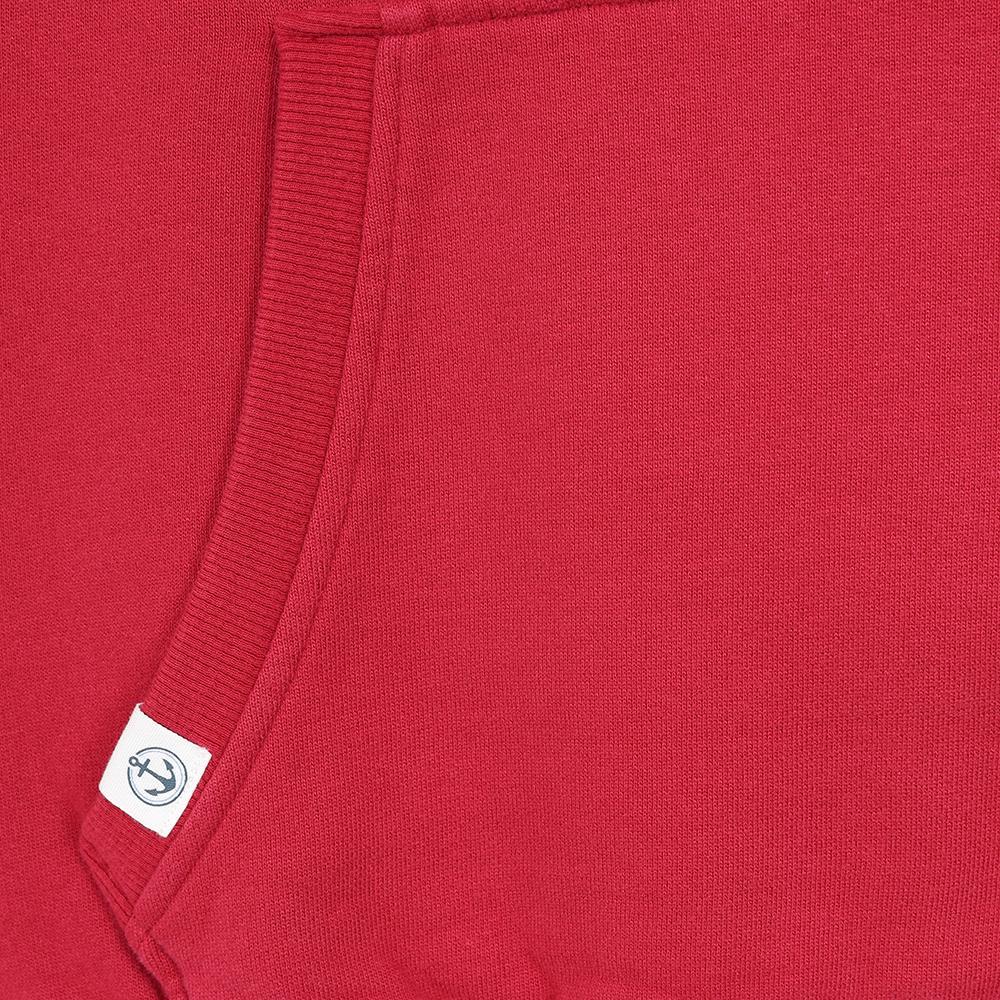 LJ21 - Mens Hooded Sweatshirt - Rouge