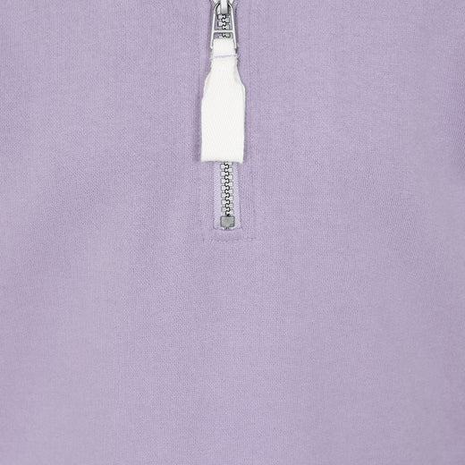 LJ3C - Girl's 1/4 Zip Sweatshirt - Lilac