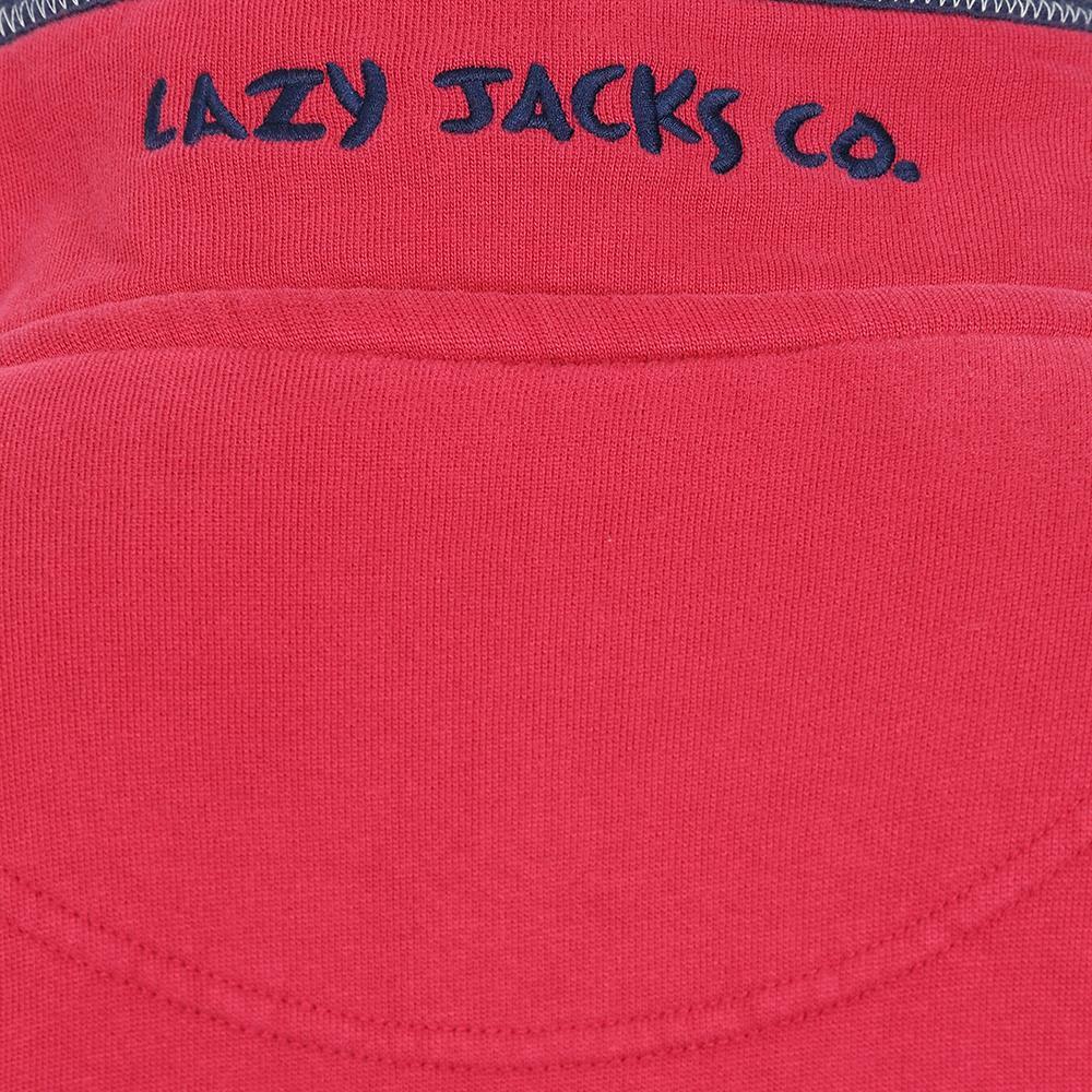 LJ40 - Men's Quarter Zip Sweatshirt - Crimson
