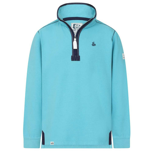 LJ40 - Men's Quarter Zip Sweatshirt - Turquoise