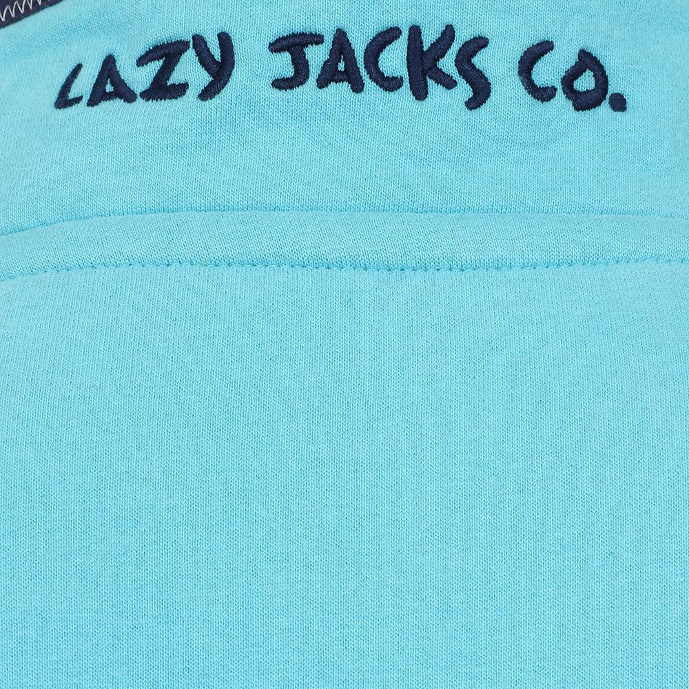 LJ40 - Men's Quarter Zip Sweatshirt - Turquoise