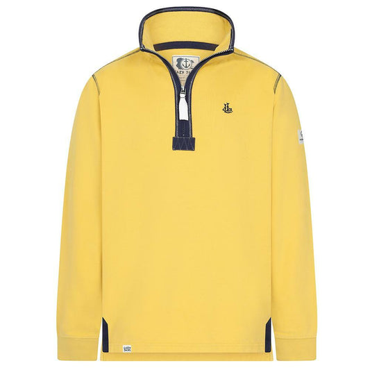 LJ40 - Men's Quarter Zip Sweatshirt - Yellow