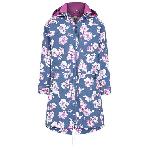 LJ67P - Ladies Longline Waterproof Coat - Floral