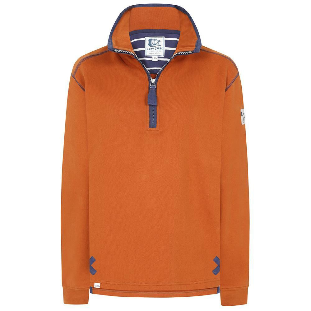 LJ3 - Ladies' 1/4 Zip - Rust